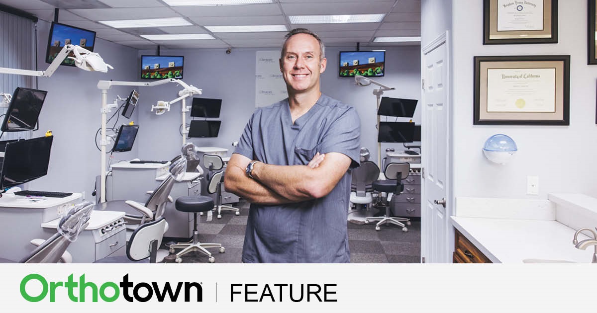 Office Visit: Dr. Brian Asbury This year’s Townie Choice Award cover profile winner transformed his San Diego practice with a hands-on renovation and a focus on simplicity. In this exclusive
Q&A, he shares his expertise in airway and early expansion cases and how he uses CBCT technology to achieve lifechanging results for young patients.